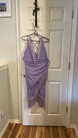 Sequin fringe dress Small/medium