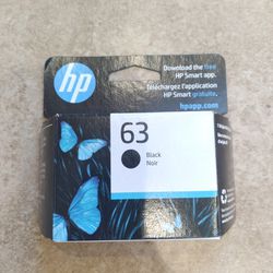 HP 63 Black Original Ink Cartridge (F6U62AN) 