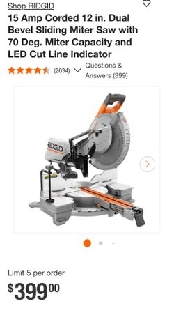 RIDGID R4222 Witer Saw