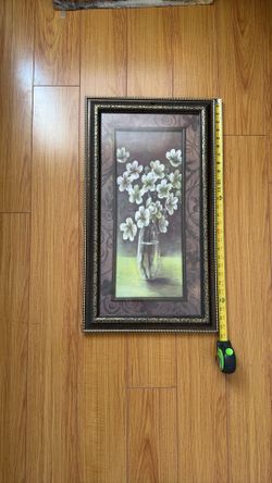 Decorative floral print/canvas,