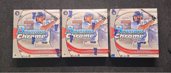 2025 Bowman Chrome Mega Box Sealed
