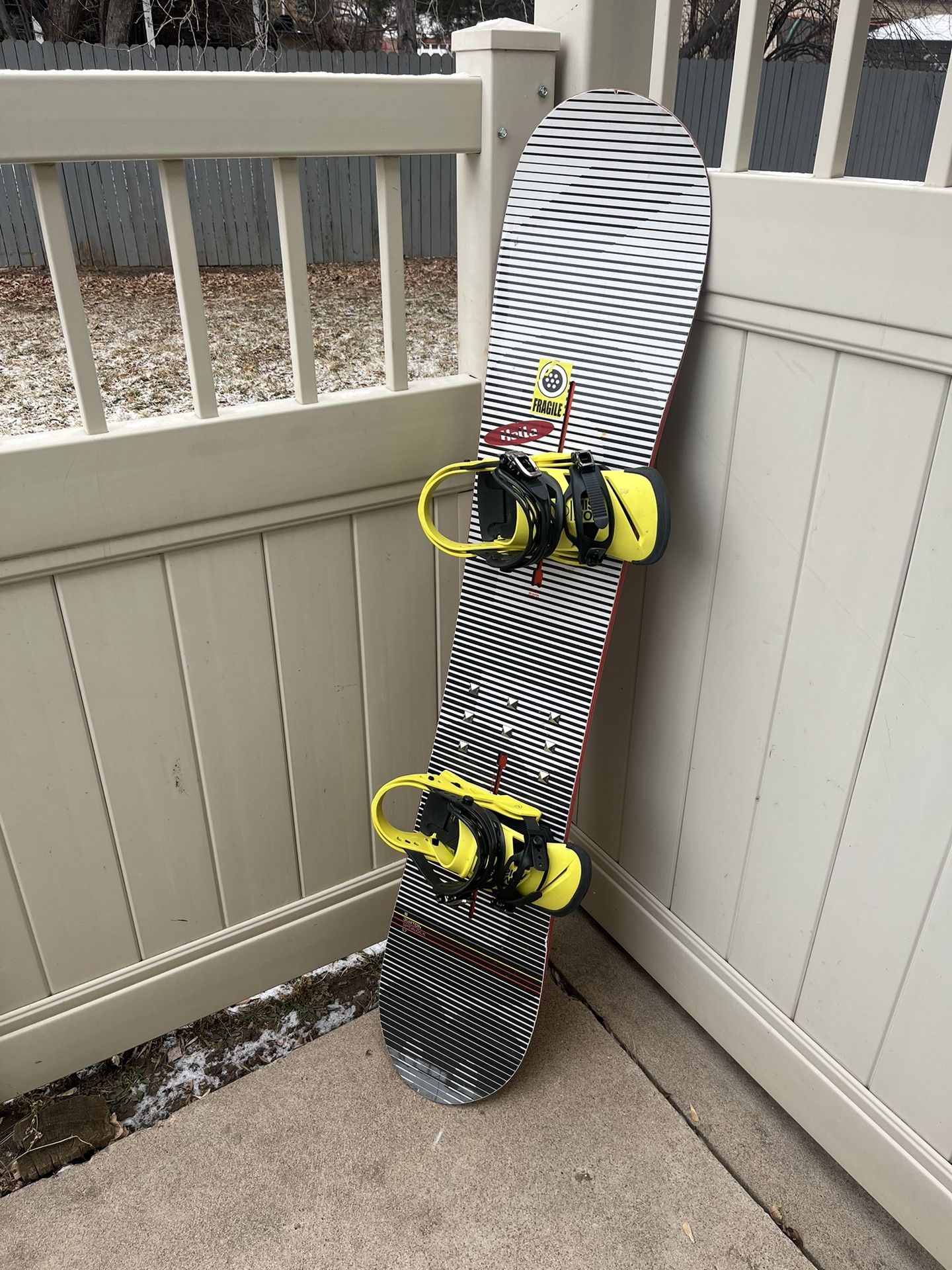 Burton Sherlock 157 Complete Snowboard Burton SHERLOCK