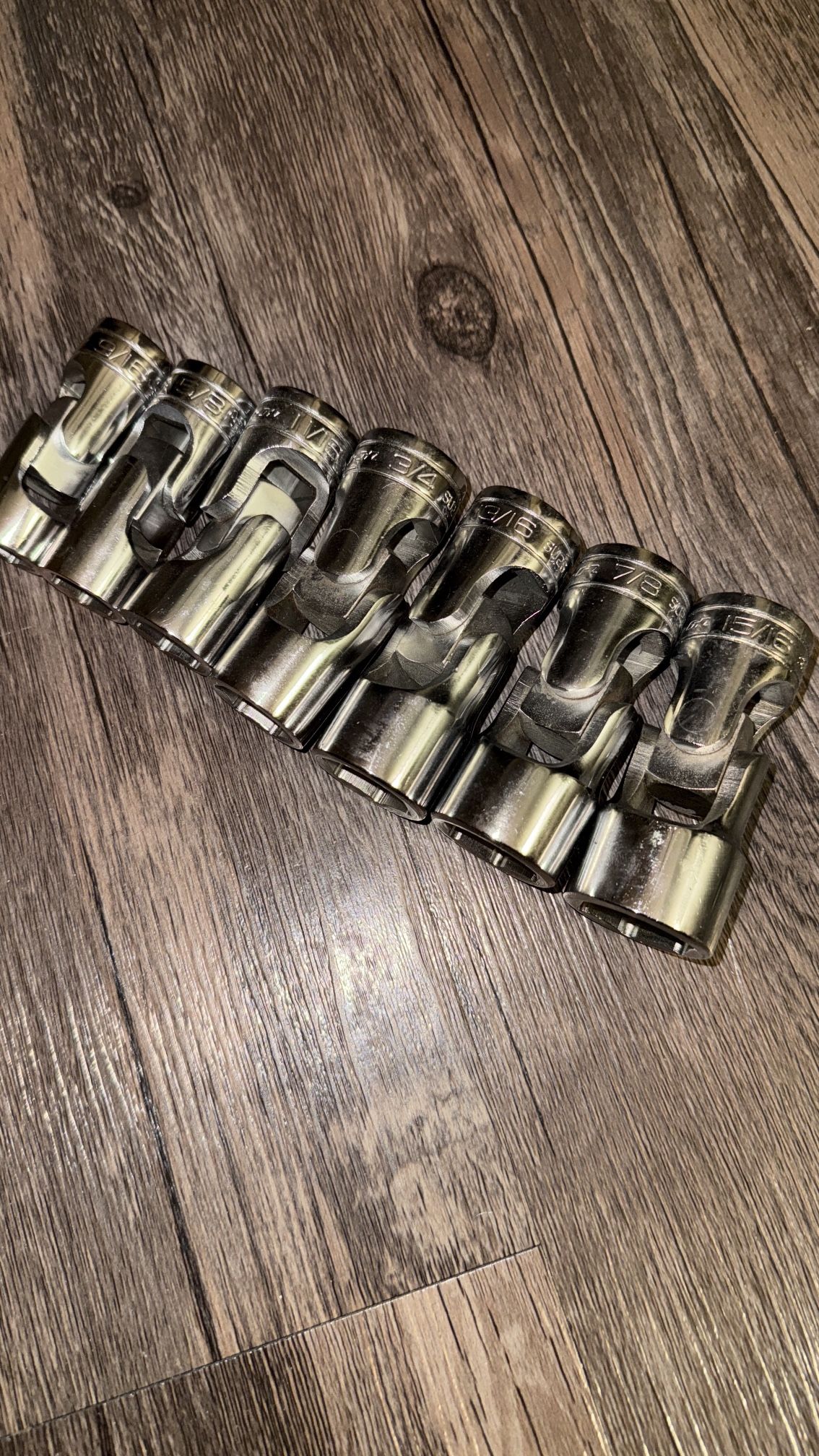 Snap On 1/2 Drive Universal Swivel Joint Sockets