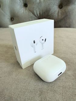 Genuine Authentic Apple AirPods 4 with Original Box & Accessories