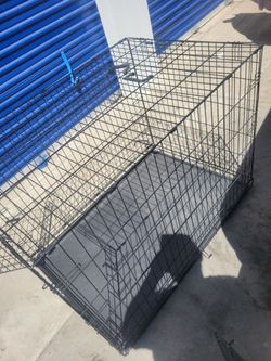Large Folding Wire Dog Crate