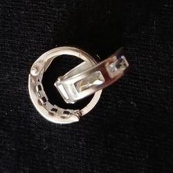 Arracadas Pequeñas Con Piedra 925