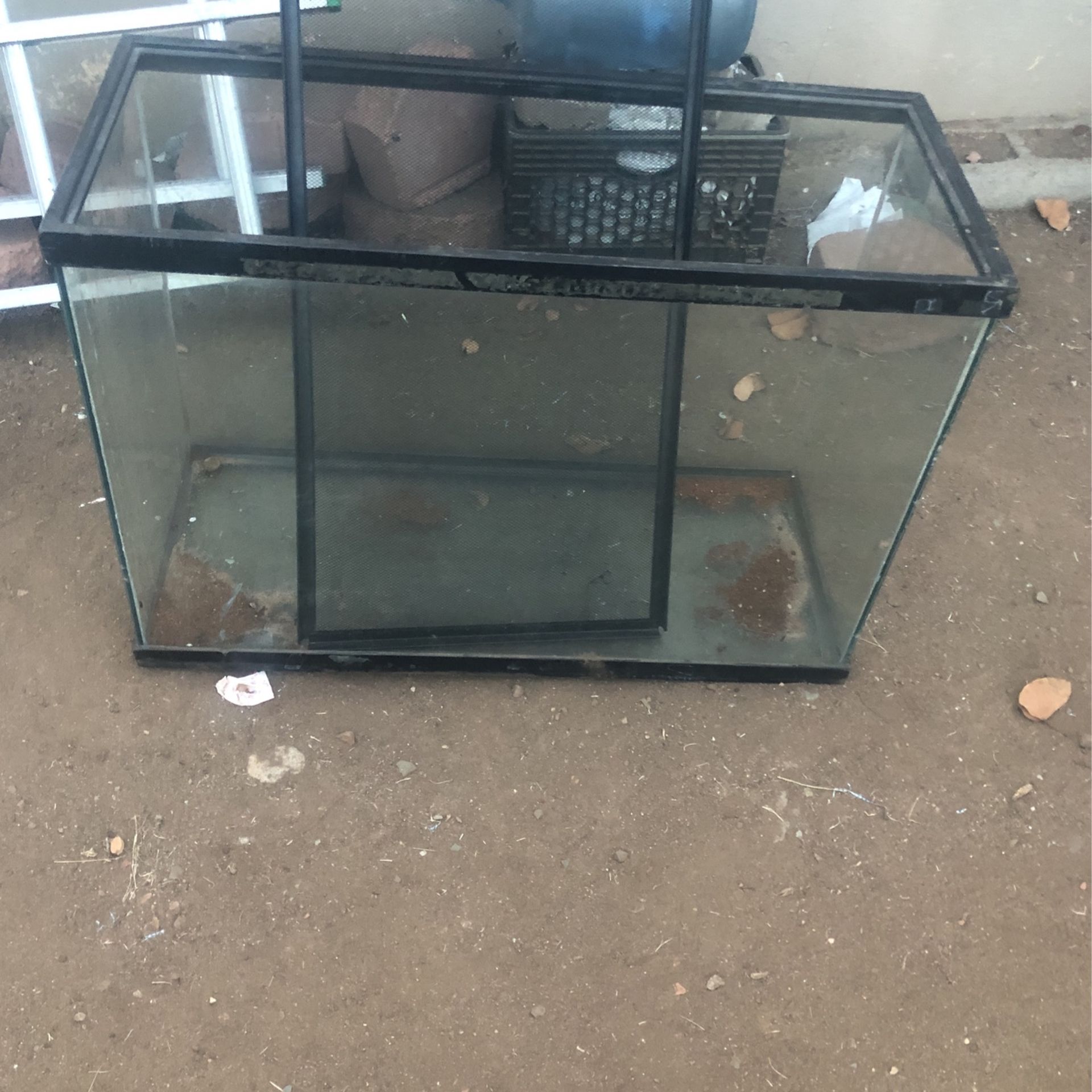 Reptile tank or Fish tank