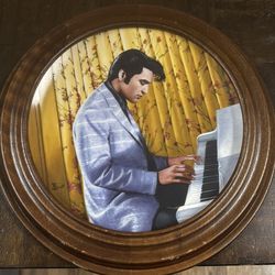 Elvis Presley collector plate
