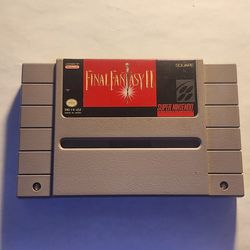 Final Fantasy II Snes Game