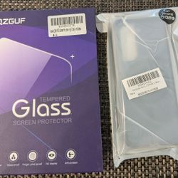 Blue Phone Case And Screen Protector For Z fold 5