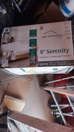 8"Serenity Memory Foam Mattres