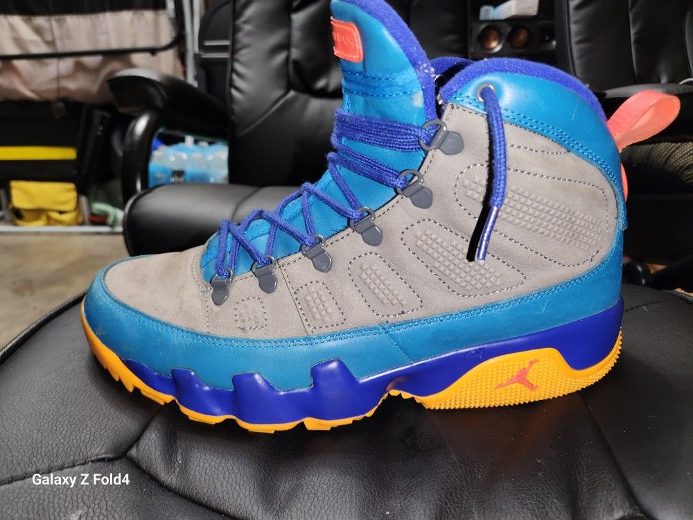Air Jordan 9 Retro Boot Green Abyss