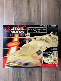 Star Wars Episode I Trade Federation Tank (Hasbro) (Factory Sealed/Never Opened) 1999