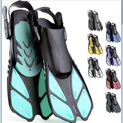 Snorkel Fins for Snorkeling Diving Adult Men Women Kids