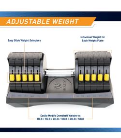 Brand New Adjustable Dummbell Set
