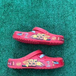 Lightning Mqueen Crocs Size 11