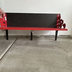 Shelf With Decorative Brackets
