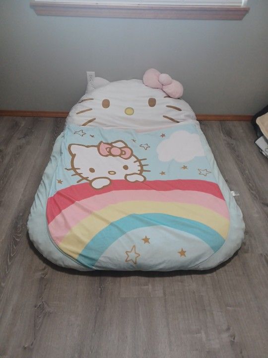 Hello Kitty Sleeping Mini Bed $20