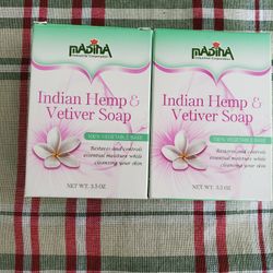Indian Hemp & Vetiver Soap