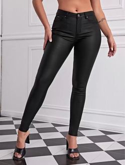 Black Leather Pants