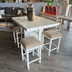 Table And 4 Stools 