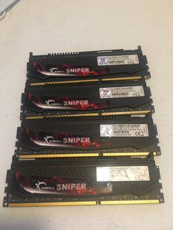 G.skill sniper 4 gb each