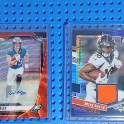 Will Shipley & Jerry Juedy Football Cards
