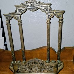 Vintage Judaica Hanukkah Menorah 