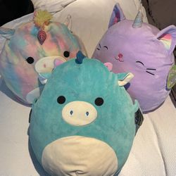 Set Of 3 Squishmallows