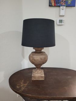 Large Rustic Lamp