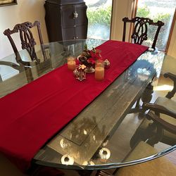 Glass Top 60” TABLE TOP ONLY