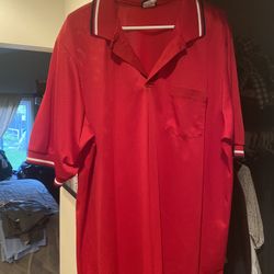Red Umpire Shirt 