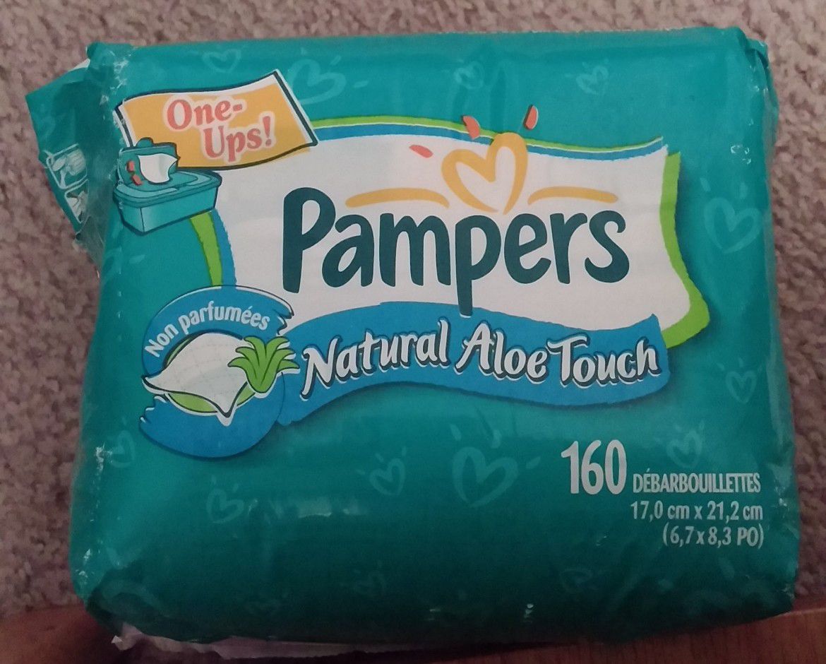 Pampers wipes 160