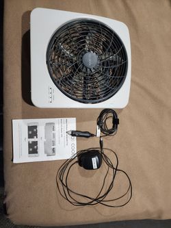 O2 COOL 120VOLT /12 VOLT AND BATTERY FAN