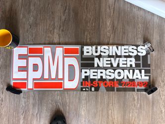 EPMD Business Never Personal 1992 Promo Poster