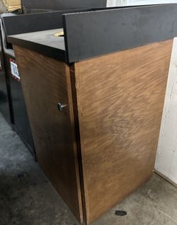 Used Trash Cabinet 