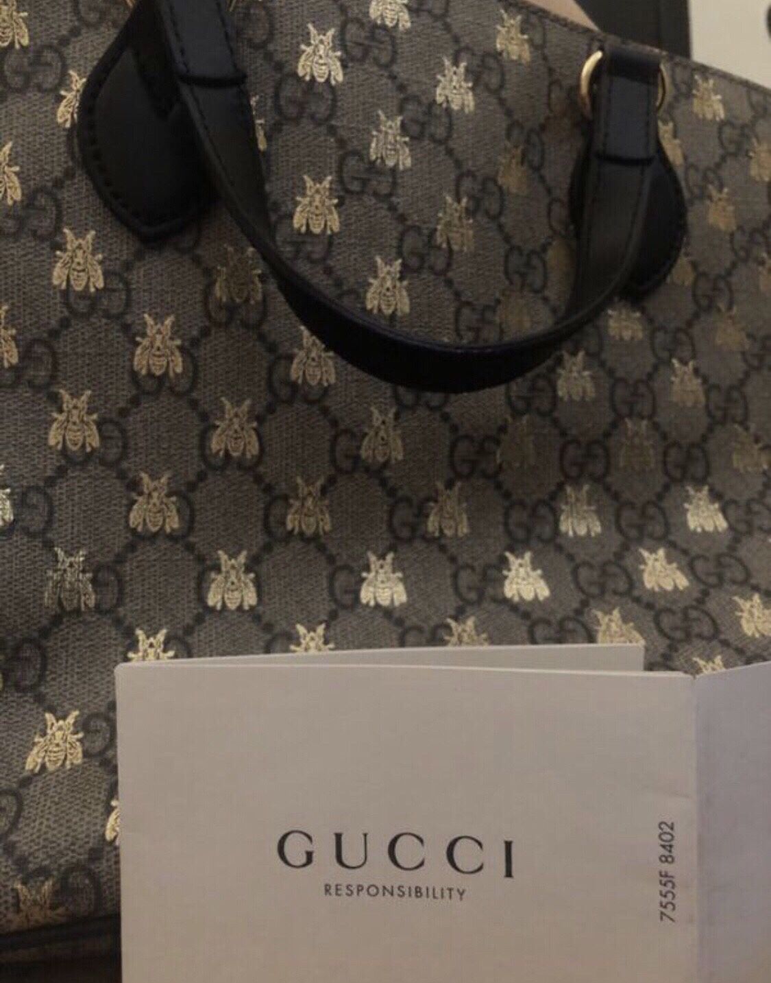 Gucci GG Supreme Cosmetic Bag Strawberry for Sale in Denver, CO - OfferUp