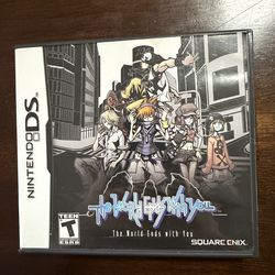 The World Ends With You DS Game, CIB, Tested (Firm on Price)