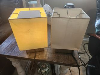2 Table Lamps