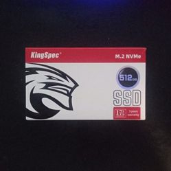 KingSpec 512GB M.2 SSD