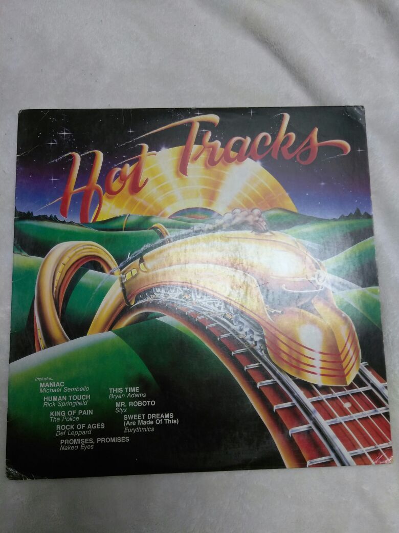 Vinyl - "HOT TRACKS" -by K-TEL