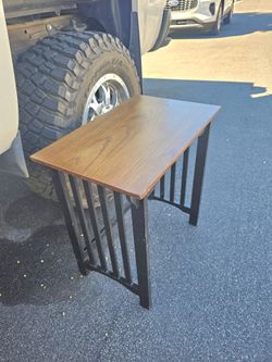 Wood Small Side Table Or Kids Desk