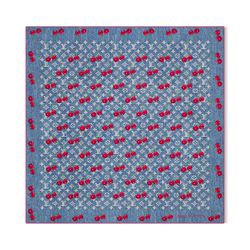 LV x TM Denim Cerise Square 90