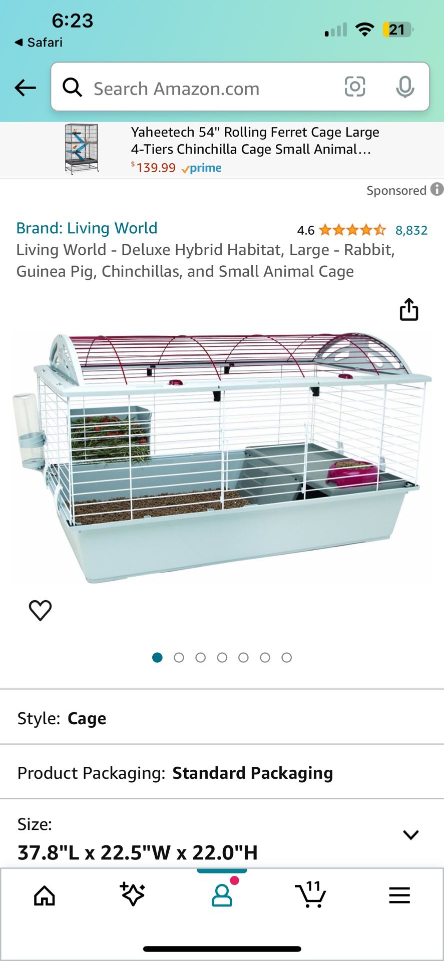 Animal Habitat Cage