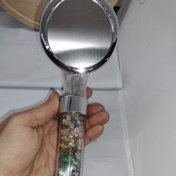 Chakra Crystal Filled Shower Head