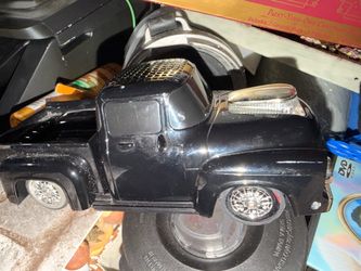 Black Classic Pickup Truck Die-Cast Model