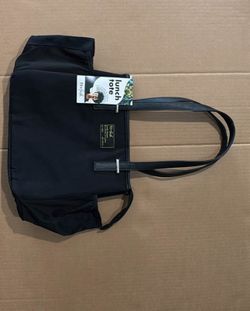 Fit & Fresh Copley Insulated Lunch Tote – Classic Black (NEW)