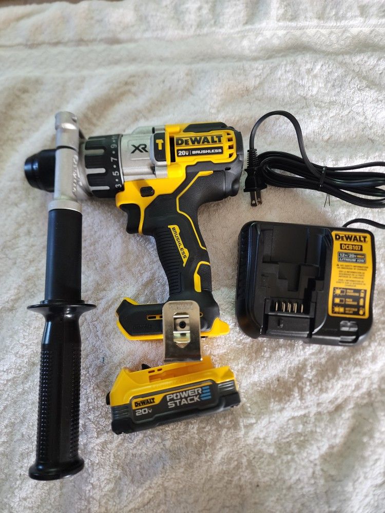 Dewalt Hammer Drill Speed POWER DETECT WITH POWER STACK BATTERY