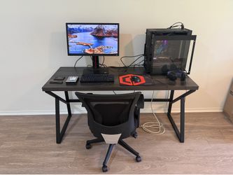 Complete Gaming PC Setup – Ryzen 5 / RX 580 8GB / 144Hz Monitor
