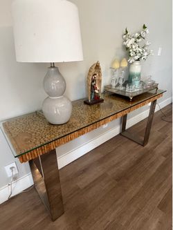 Modern console table